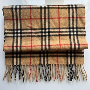 BURBERRYS OF LONDON CASHMERE SCARF